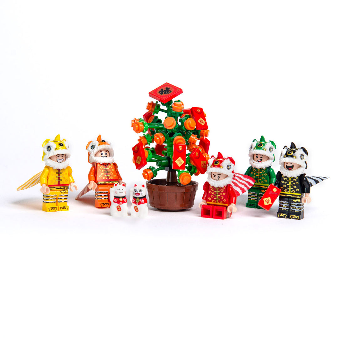 Lego chinese new year dragon dance deals