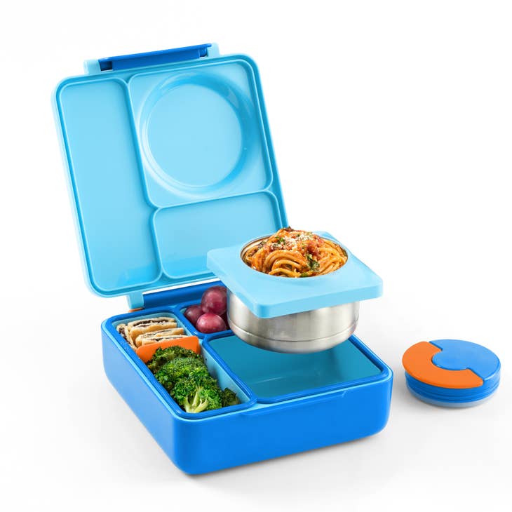 Make & Take Lunch Box Bento, Large, Plastic - Jade Green