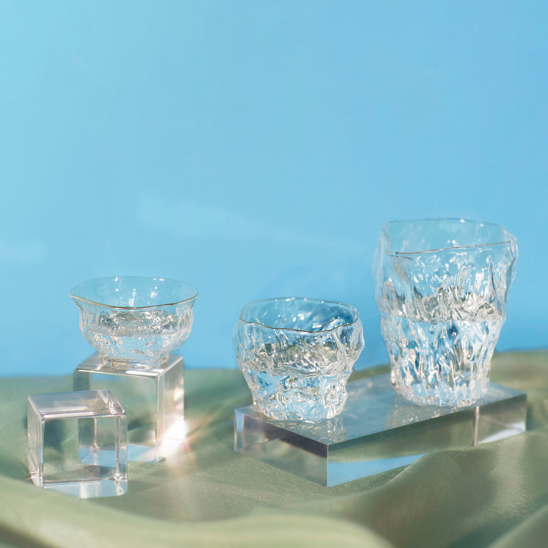Tall Glacier Glass Cup - Asian Lifestyle Boutique – CHOP SUEY CLUB
